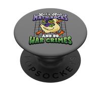 Rana oca Meme Lets Roll Matematica Rocce Fare Crimini di PopSockets PopGrip Adesivo