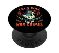 Rana oca Meme Lets Roll Matematica Rocce Fare Crimini di PopSockets PopGrip Adesivo