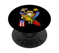 Rana Porto Rico Bandiera portoricana Orgoglio portoricano PopSockets PopGrip Adesivo