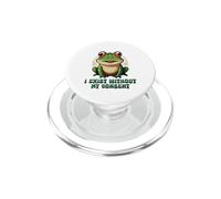 Rana sarcastica esisto senza il mio consenso Meme PopSockets PopGrip per MagSafe