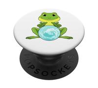 Rana Sfera di cristallo PopSockets PopGrip Adesivo