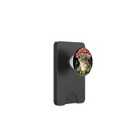 Rana stupida con funghi divertente per ragazzi e ragazze PopSockets PopWallet per MagSafe