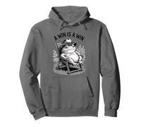 Rana Vincente A Win Is A Win Cappello Felpa con Cappuccio