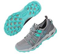Ranberone Scarpe da Trekking Donna Scarpe Sportive in Mesh Traspirante Sandali Sportivi Estivi per Passeggiate All'aperto Ciclismo Blu 43