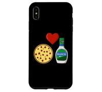 Ranch Dressing Pizza Lover Funny Foodie Condimento Salsa Custodia per iPhone XS Max