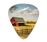 Ranch Viewguitar Plettri Set di 12 pezzi, 3 spessori per chitarra acustica, basso, chitarra elettrica e altro ancora.