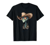 Ranching the Stars con questo divertente costume da cowboy alieno Maglietta