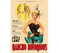 Rancho Notorious (DVD) Marlene Dietrich Arthur Kennedy Mel Ferrer Gloria Henry