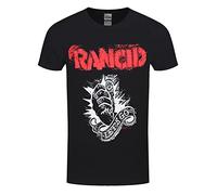 Rancid Da Uomo Let's Go T-Shirt Maglietta Nero