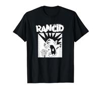 Rancid - Official Merchandise - Microphone Maglietta, Uomo, Nero, L