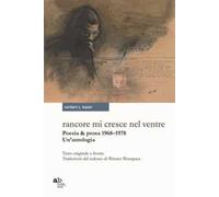 Rancore mi cresce nel ventre. Poesia & prosa 1968-1978