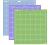 RANCOVY Tappetino da taglio per Cricut Maker 3/Maker/Explore 3/Air 2/Air/One (StandardGrip/LightGrip/StrongGrip) Varietà Tappetino da taglio 30,5 x 30,5 cm, per Cricut, Confezione da 3