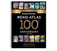 Rand McNally 2024 Easy to Read Midsize Road Atlas: 100th Anniversary