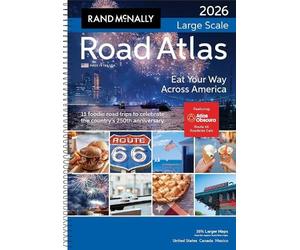 Rand McNally 2026 Rand McNally Large Scale Road Atlas (Tascabile)