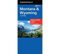 Rand McNally Easy to Fold: Montana, Wyoming Laminated Map (Map)