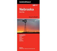 Rand McNally Easy to Read: Nebraska State Map