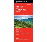 Rand McNally Easy to Read: North Carolina State Folded Map (Map)