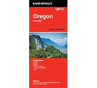 Rand McNally Easy to Read: Oregon State Map