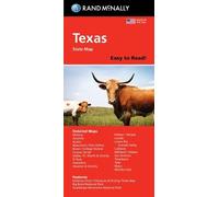 Rand McNally Easy to Read: Texas State Map (Map)