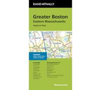 Rand McNally Folded Map: Greater Boston Eastern MA Regional Map