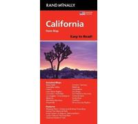 Rand McNally Rand McNally Easy to Read: California State Map (Map)