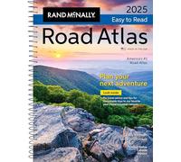 Rand McNally Rand McNally 2025 Easy-To-Read Midsize Road Atla (Copertina rigida)
