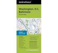 Rand McNally Washington DC/Baltimore MD Regional Map