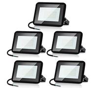 Randaco 5PCS 20W Faretto a LED da esterno, 1700LM 3000K Bianco Caldo Faretti LED Esterno Faro LED Esterno Impermeabile IP66, Proiettore LED da Esterno per Corridoio, Strade, Nessuna Spina