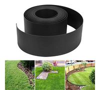 Randaco Garden Edging Lawn Edging Prato nero Lunghezza 10 m, Altezza 14 cm, sentieri da giardino pavimentazione in pietra bordatura