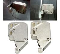 RanDal Blocco 2Pcs Mini Tip Catch Spring Cared Cabinet Door Cabinet Cabin Latch Lock