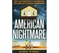 Randal O'Toole American Nightmare (Copertina rigida)