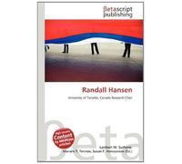 Randall Hansen: University of Toronto, Canada Research Chair