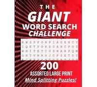 Randall Nafton The Giant Word Search Challenge (Tascabile)