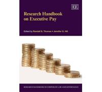 Randall S. Thomas Research Handbook on Executive Pay (Copertina rigida)