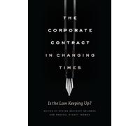 Randall Stuart Thoma The Corporate Contract in Changing Time (Copertina rigida)