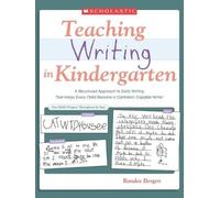 Randee Bergen Teaching Writing in Kindergarten (Tascabile)