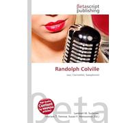 Randolph Colville: Jazz, Clarinettist, Saxophonist