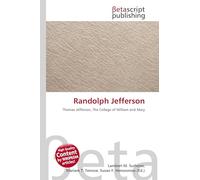 Randolph Jefferson: Thomas Jefferson, The College of William and Mary