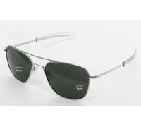 RANDOLPH OCCHIALI DA SOLE mod: AF076 SUN 55 BRIGHT CHROME lens GLASS AGX AR