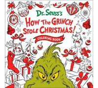 Random House How The Grinch Stole Christmas Coloring Book NUOVO