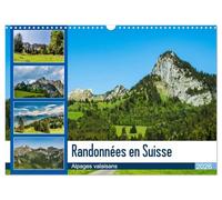 Randonnées en Suisse alpages valaisans (Calendrier mural 2026 DIN A3 vertical), CALVENDO calendrier mensuel: Paysages bucoliques de la montagne suisse