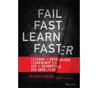 Randy Bean Fail Fast, Learn Faster (Copertina rigida)