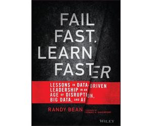 Randy Bean Fail Fast, Learn Faster (Copertina rigida)