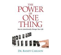 Randy Carlson Power Of One Thing, The (Tascabile)