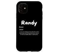 Randy Definition Personalized Name Custom Costume For Randy Custodia per iPhone 11
