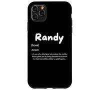Randy Definition Personalized Name Custom Costume For Randy Custodia per iPhone 11 Pro Max