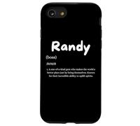 Randy Definition Personalized Name Custom Costume For Randy Custodia per iPhone SE (2020) / 7/8