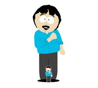 Randy Marsh From South Park Grandezza Naturale Sagoma di Cartone Con Gratis Mini