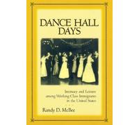 Randy McBee Dance Hall Days (Copertina rigida)