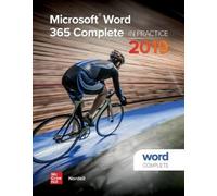 Randy Nordell Microsoft Word 365 Complete: In Practice, 2019 Edit (Anello, filo)